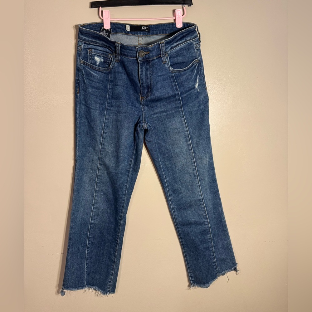 Kut from the Kloth Kelsey High Rise Ankle Flare